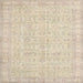 Square Traditional Light French Beige Brown Persian Rug, tr3834