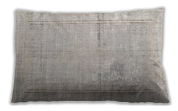 Traditional Classic Rectangular Sage Green Lumbar Throw Pillow, 13 inch by 19 inch, lbtr3835