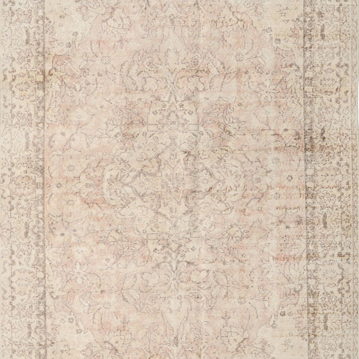 Machine Washable Traditional Deep Peach Orange Rug, wshtr3836