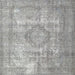 Square Traditional Gray Persian Rug, tr3838