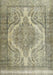 Traditional Dark Green Persian Rug, tr3840