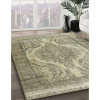 Traditional Dark Green Persian Rug, tr3840