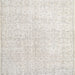 Square Traditional Pale Silver Gray Persian Rug, tr3844