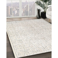 Traditional Pale Silver Gray Persian Rug, tr3844