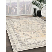 Traditional Tan Brown Persian Rug, tr3848