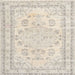 Square Traditional Tan Brown Persian Rug, tr3848