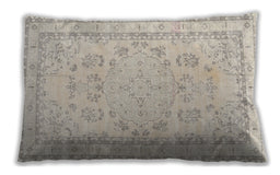 Traditional Classic Rectangular Tan Brown Lumbar Throw Pillow, 13 inch by 19 inch, lbtr3848