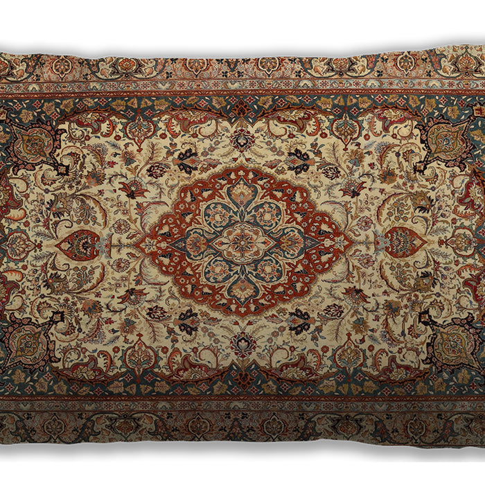 Traditional Classic Rectangular Dark Sienna Brown Lumbar Throw Pillow, 13 inch by 19 inch, lbtr384