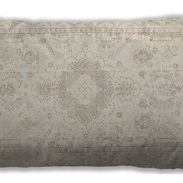 Traditional Classic Rectangular Golden Silk Gold Lumbar Throw Pillow, 13 inch by 19 inch, lbtr3850