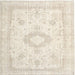 Square Traditional Gold Persian Rug, tr3850