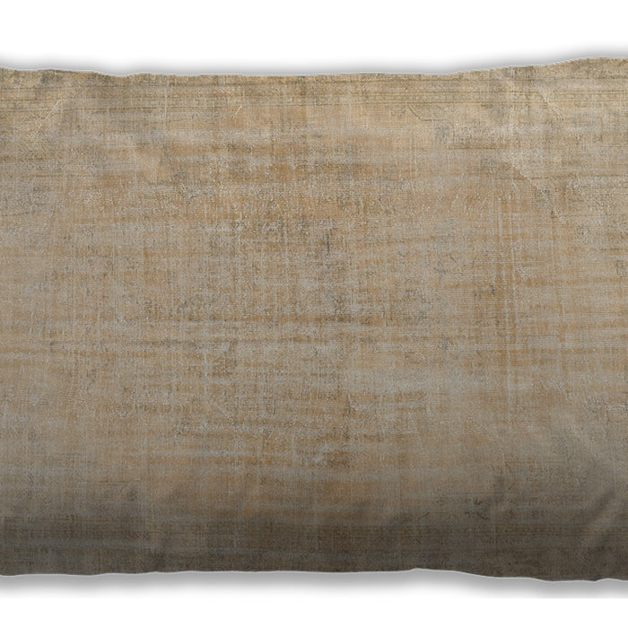 Traditional Classic Rectangular Brown Lumbar Throw Pillow, 13 inch by 19 inch, lbtr3851
