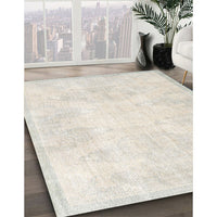 Traditional Pale Silver Gray Persian Rug, tr3852