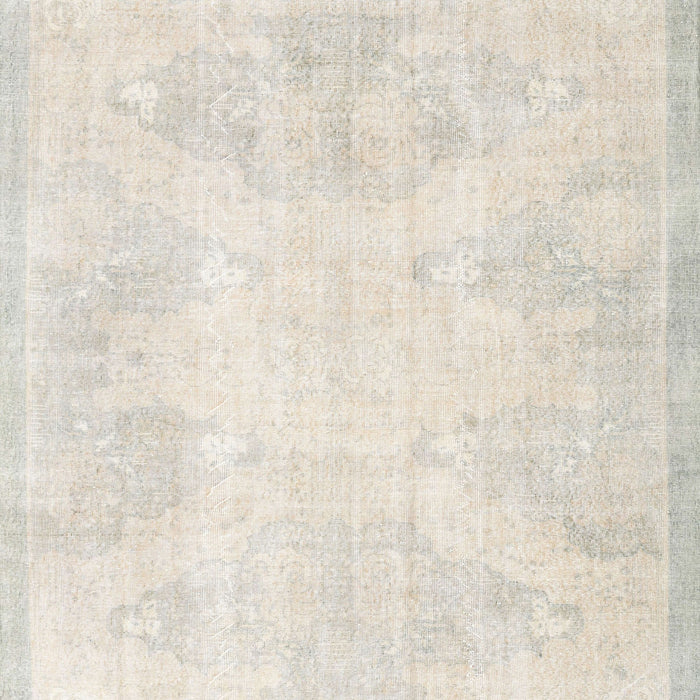 Traditional Pale Silver Gray Persian Rug, tr3852