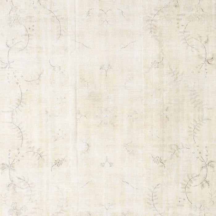 Traditional Champagne Beige Persian Rug, tr3853