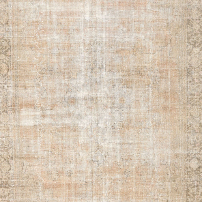 Traditional Desert Sand Beige Persian Rug, tr3854