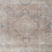 Square Traditional Pink Persian Rug, tr3858