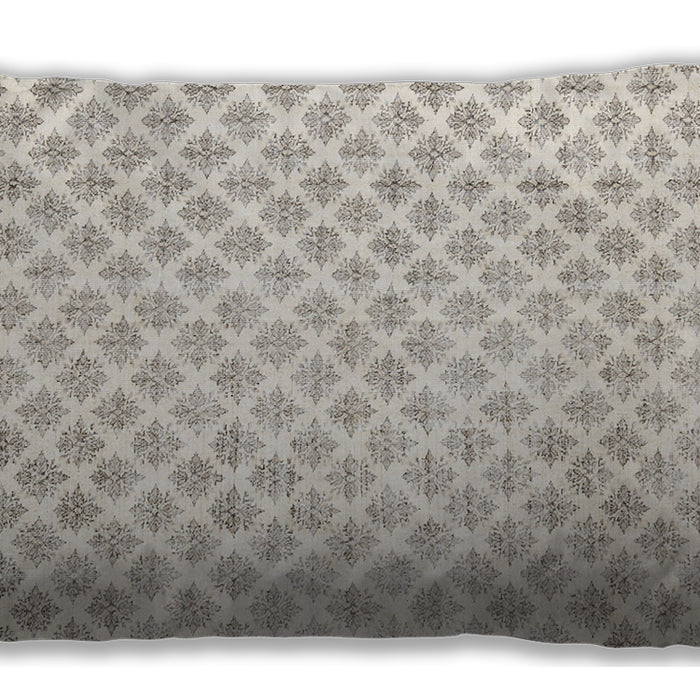 Traditional Classic Rectangular Champagne Beige Lumbar Throw Pillow, 13 inch by 19 inch, lbtr3860