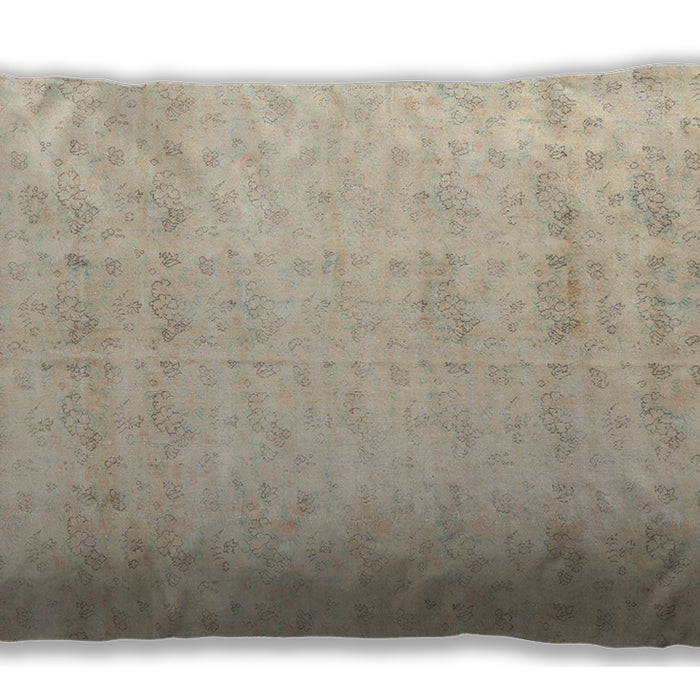 Traditional Classic Rectangular Light Gold Lumbar Throw Pillow, 13 inch by 19 inch, lbtr3863