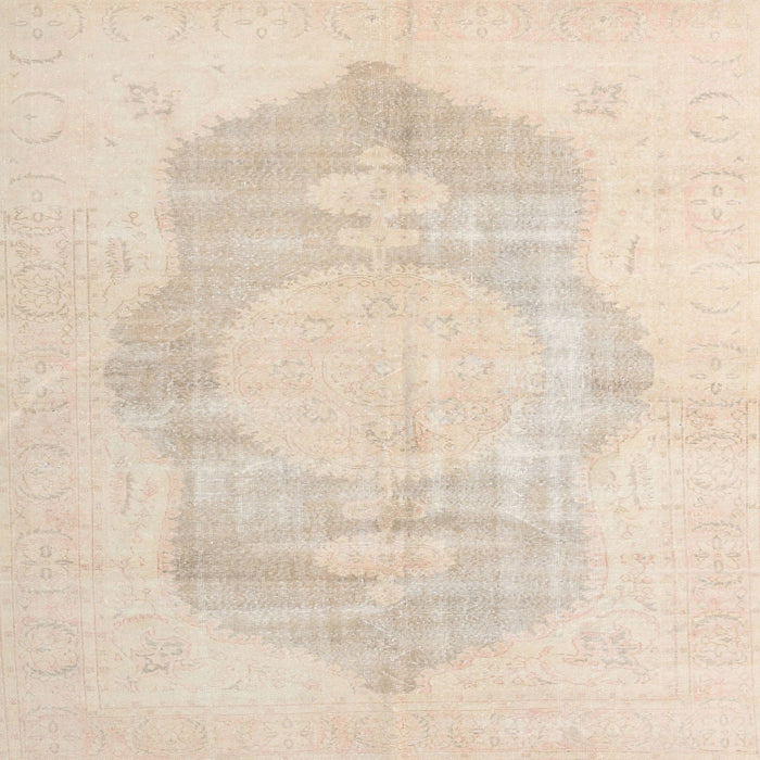 Square Traditional Brown Persian Rug, tr3872