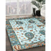 Machine Washable Traditional Sandstone Brown Rug in a Family Room, wshtr3877