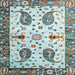 Square Traditional Sandstone Brown Persian Rug, tr3877