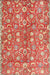 Machine Washable Traditional Neon Red Rug, wshtr3878