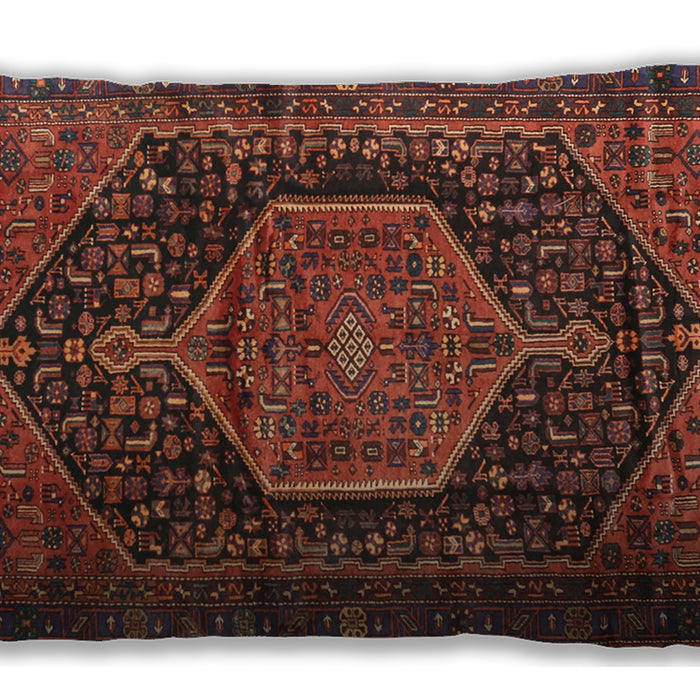 Traditional Classic Rectangular Saffron Red Lumbar Throw Pillow, 13 inch by 19 inch, lbtr3879