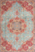 Machine Washable Traditional Cherry Red Rug, wshtr3881