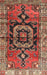 Traditional Orange Brown Persian Rug, tr3882