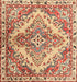 Machine Washable Traditional Chestnut Red Rug, wshtr3884