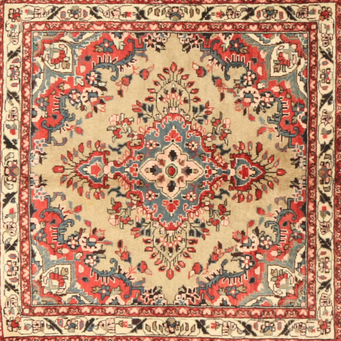 Round Machine Washable Traditional Chestnut Red Rug, wshtr3884