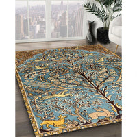 Traditional Reddish Brown Persian Rug, tr3891