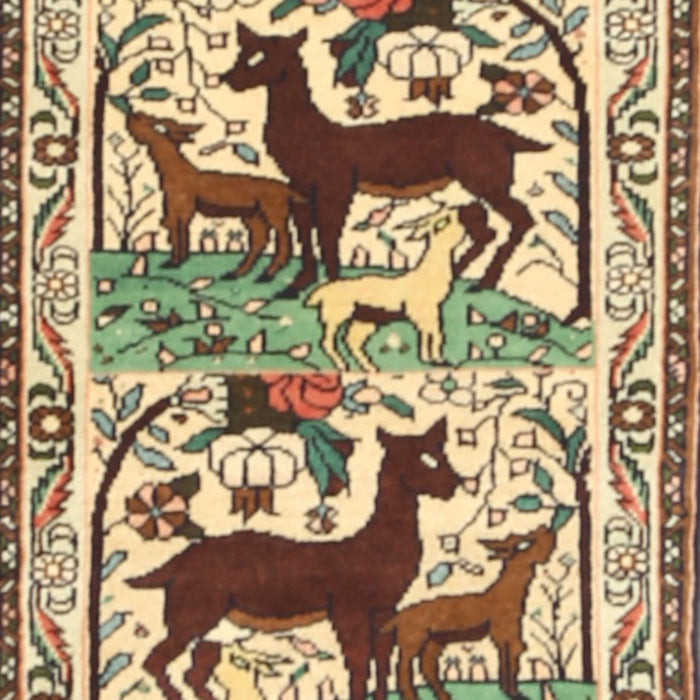 Traditional Sienna Brown Persian Rug, tr3893