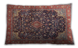 Traditional Classic Rectangular Camel Brown Lumbar Throw Pillow, 13 inch by 19 inch, lbtr3898