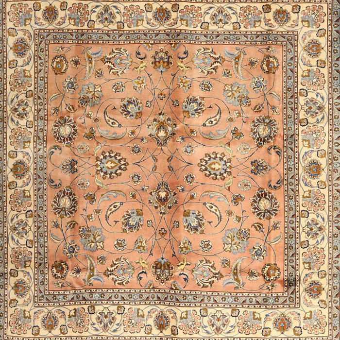 Machine Washable Traditional Red Rug, wshtr3901