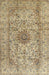 Machine Washable Traditional Brown Rug, wshtr3904