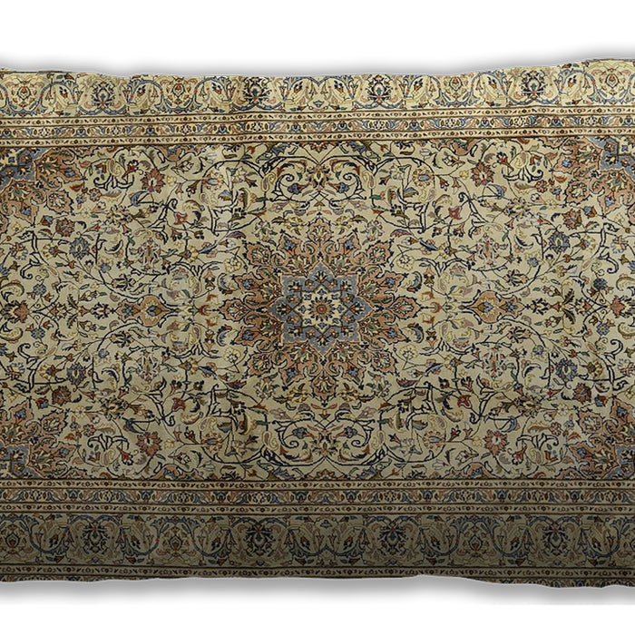 Traditional Classic Rectangular Brown Lumbar Throw Pillow, 13 inch by 19 inch, lbtr3905