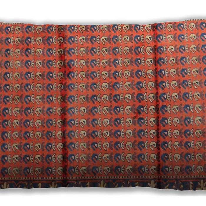 Traditional Classic Rectangular Red Lumbar Throw Pillow, 13 inch by 19 inch, lbtr3909