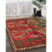 Traditional Red Animal Rug in Family Room, tr390