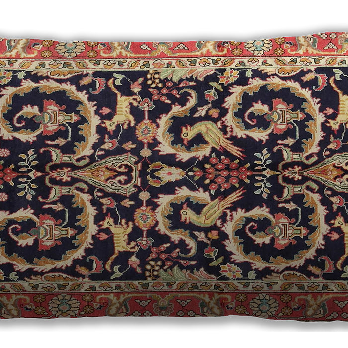 Traditional Classic Rectangular Sandy Brown Lumbar Throw Pillow, 13 inch by 19 inch, lbtr3910