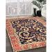 Machine Washable Traditional Sandy Brown Rug in a Family Room, wshtr3910