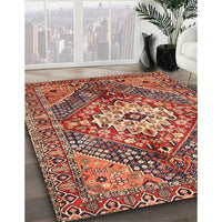 Traditional Sand Brown Persian Rug, tr3912