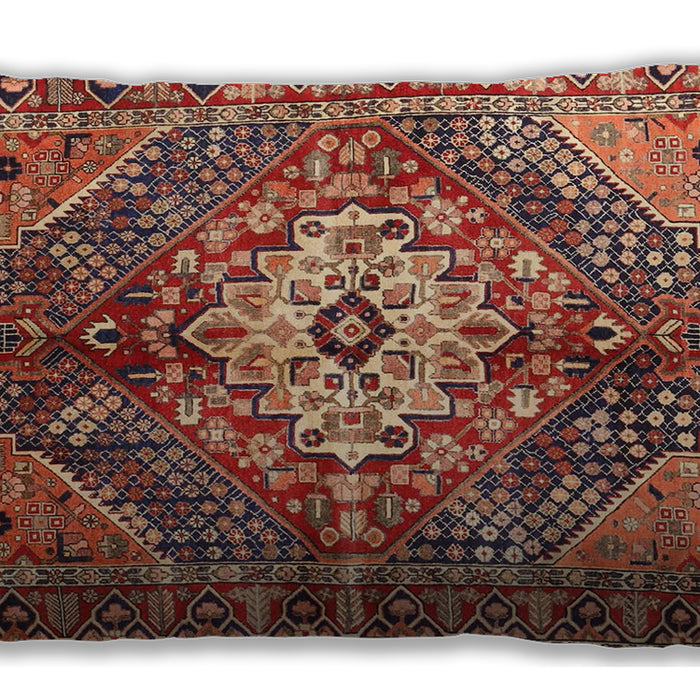 Traditional Classic Rectangular Brown Sand Brown Lumbar Throw Pillow, 13 inch by 19 inch, lbtr3912