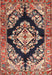 Machine Washable Traditional Light Copper Gold Rug, wshtr3913