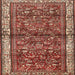 Square Traditional Red Persian Rug, tr3917