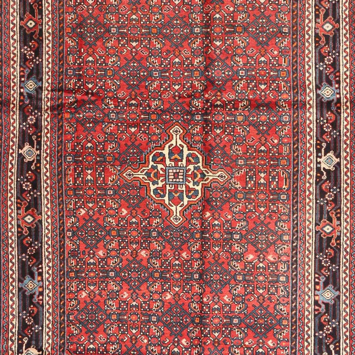 Traditional Orange Salmon Pink Persian Rug, tr3926