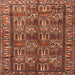 Square Traditional Red Persian Rug, tr3931
