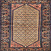 Square Traditional Dark Brown Persian Rug, tr3933