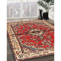 Traditional Red Persian Rug, tr3934