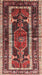 Traditional Saffron Red Medallion Rug, tr3937